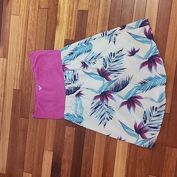 Roxy strapless dress Size XL EUC - Picture 2 of 8